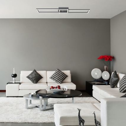 Rabalux - Dimmbar LED-taklampa LED/38W/230V 3000-6500K Wi-Fi Tuya + fjärrkontroll 20x102 cm