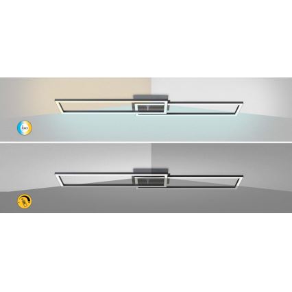 Rabalux - Dimmbar LED-taklampa LED/38W/230V 3000-6500K Wi-Fi Tuya + fjärrkontroll 20x102 cm