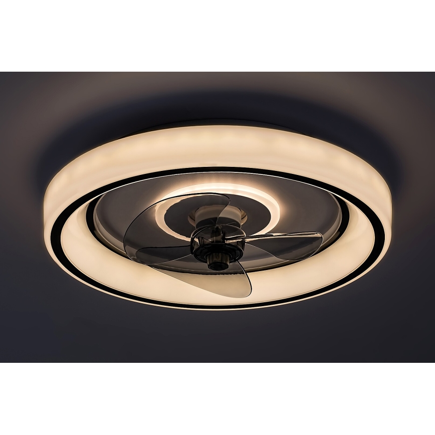 Rabalux - LED dimbar takfläkt LED/67W/230V 3000-6000K + fjärrkontroll