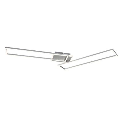 Rabalux - LED dimbar taklampa LED/40W/230V 2700-6500K Wi-Fi Tuya mattkrom + fjärrkontroll 25x110 cm