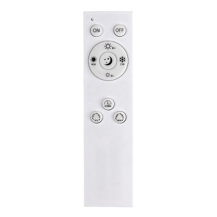 Rabalux - LED Dimbar taklampa LED/40W/230V 2700-6500K Wi-Fi Tuya matt krom + fjärrkontroll