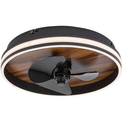 Rabalux - LED Dimbar taklampa med fläkt LED/30W/230V 3000-6500K + fjärrkontroll
