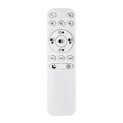 Rabalux - LED Dimbar taklampa med fläkt LED/30W/230V 3000-6500K + fjärrkontroll