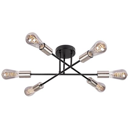 Rabalux - Taklampa 6xE27/25W/230V