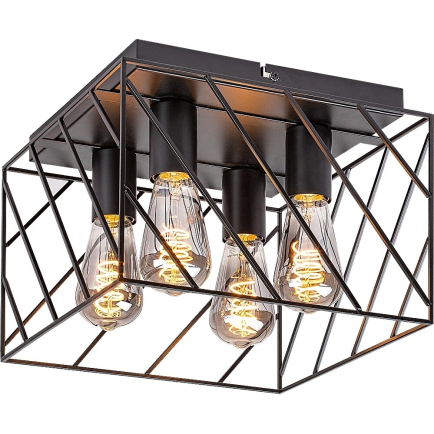 Rabalux - Taklampa 4xE27/25W/230V 30x30 cm