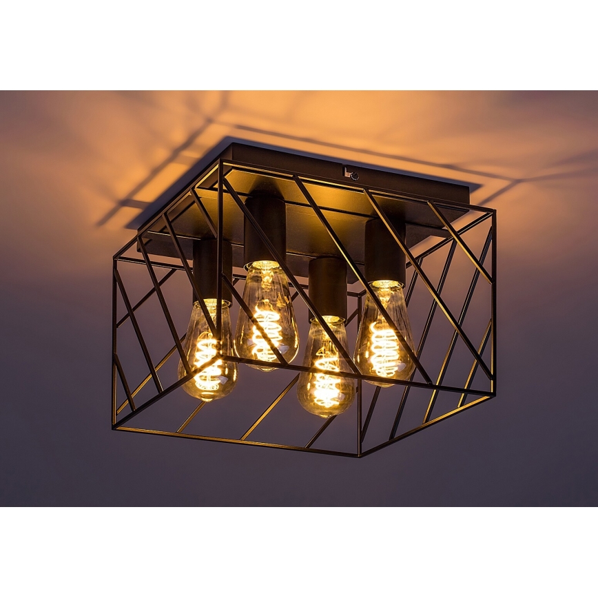 Rabalux - Taklampa 4xE27/25W/230V 30x30 cm