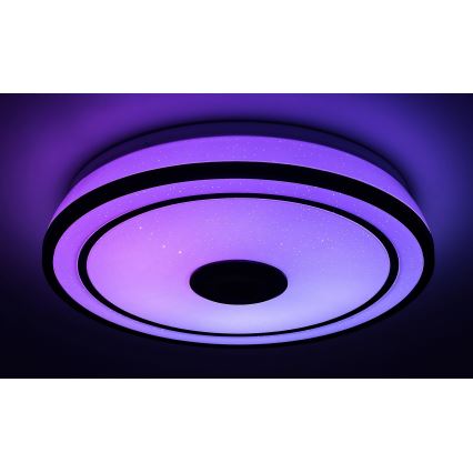 Rabalux - LED RGB Dimbar taklampa med högtalare LED/24W/230V 3000-6500K + fjärrkontroll