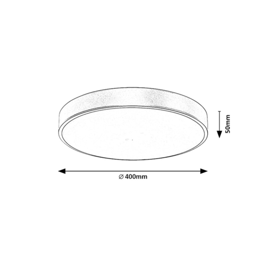 Rabalux - LED taklampa LED/36W/230V 3000K