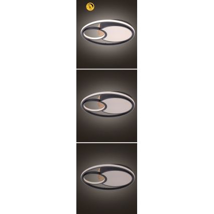Rabalux - LED Dimbar taklampa LED/81W/230V 3000K/4000K/6000K + fjärrkontroll