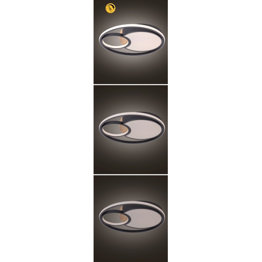Rabalux - LED Dimbar taklampa LED/81W/230V 3000K/4000K/6000K + fjärrkontroll