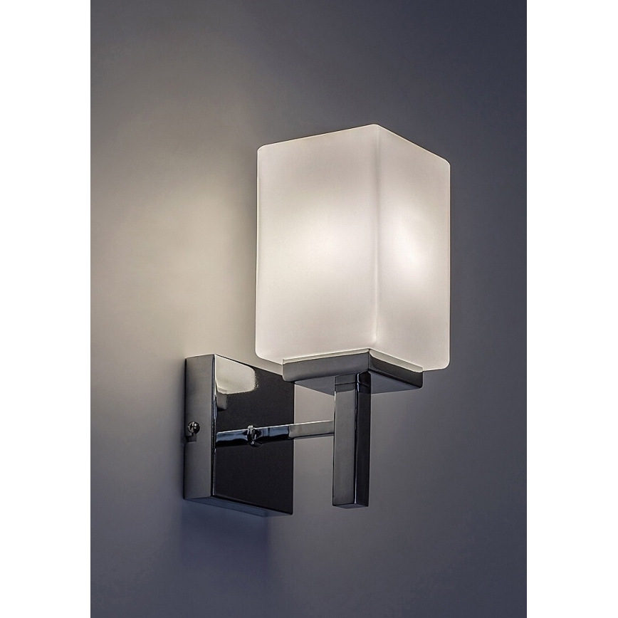 Rabalux - Vägglampa för badrum 1xE14/10W/230V IP44 skinande krom