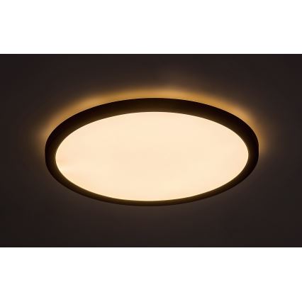 Rabalux - LED taklampa LED/36W/230V 3000/4000/6000K diameter 50 cm svart