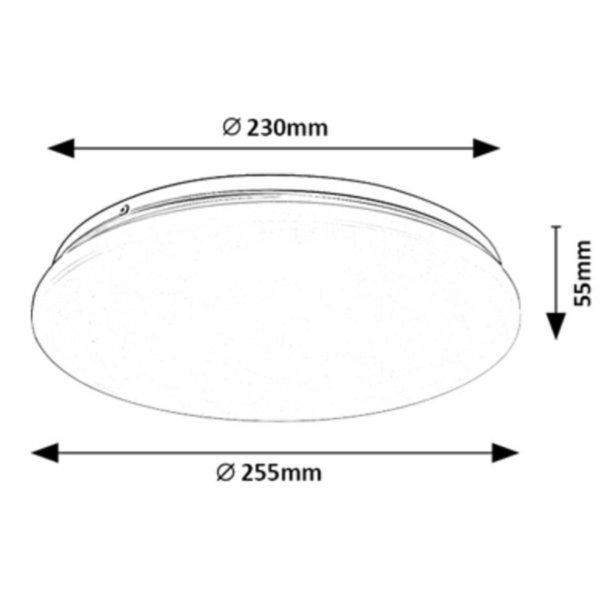 Rabalux - LED taklampa LED/12W/230V 3000K 25 cm