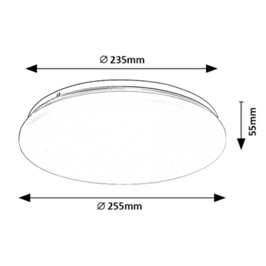 Rabalux - LED taklampa LED/12W/230V 4000K 25 cm