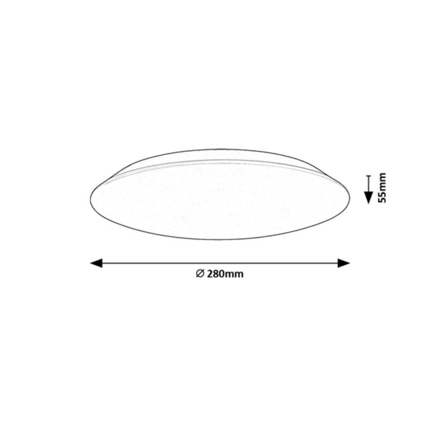 Rabalux - LED taklampa LED/18W/230V 4000K 28 cm