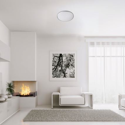 Rabalux - LED taklampa LED/18W/230V 4000K silver 27 cm