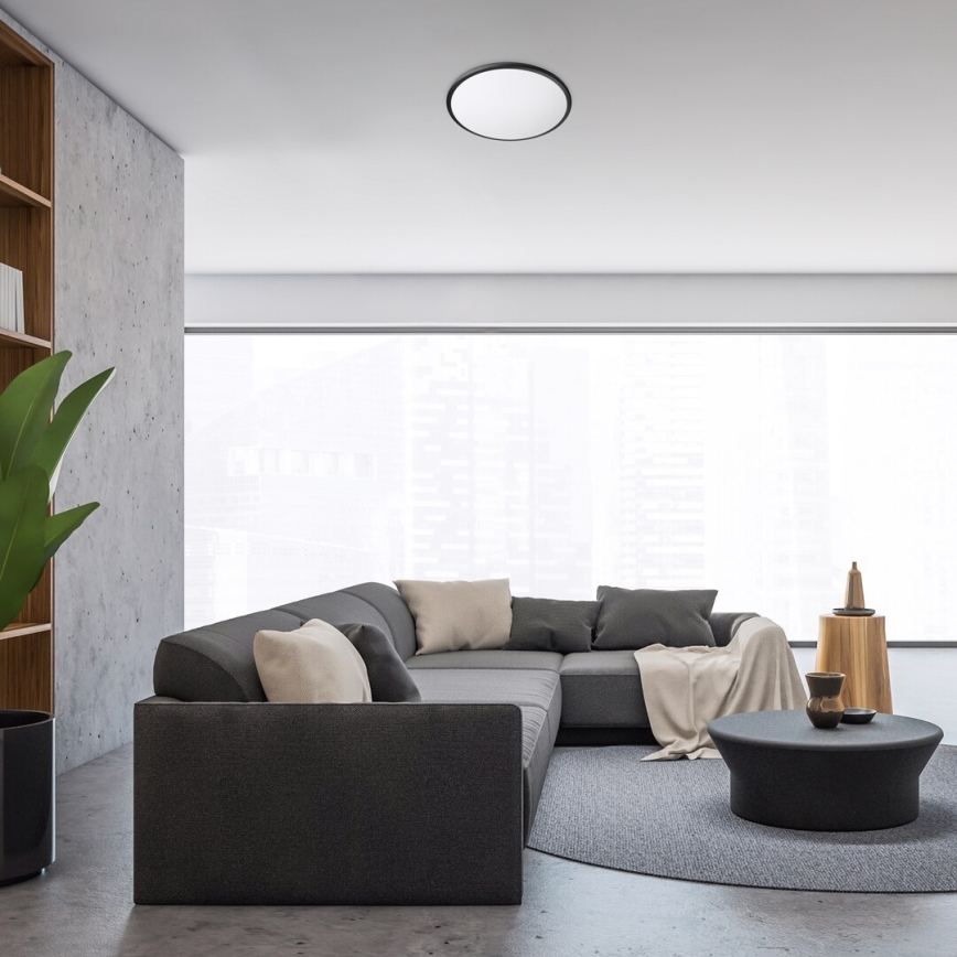 Rabalux - LED taklampa LED/24W/230V 3000K svart 38 cm