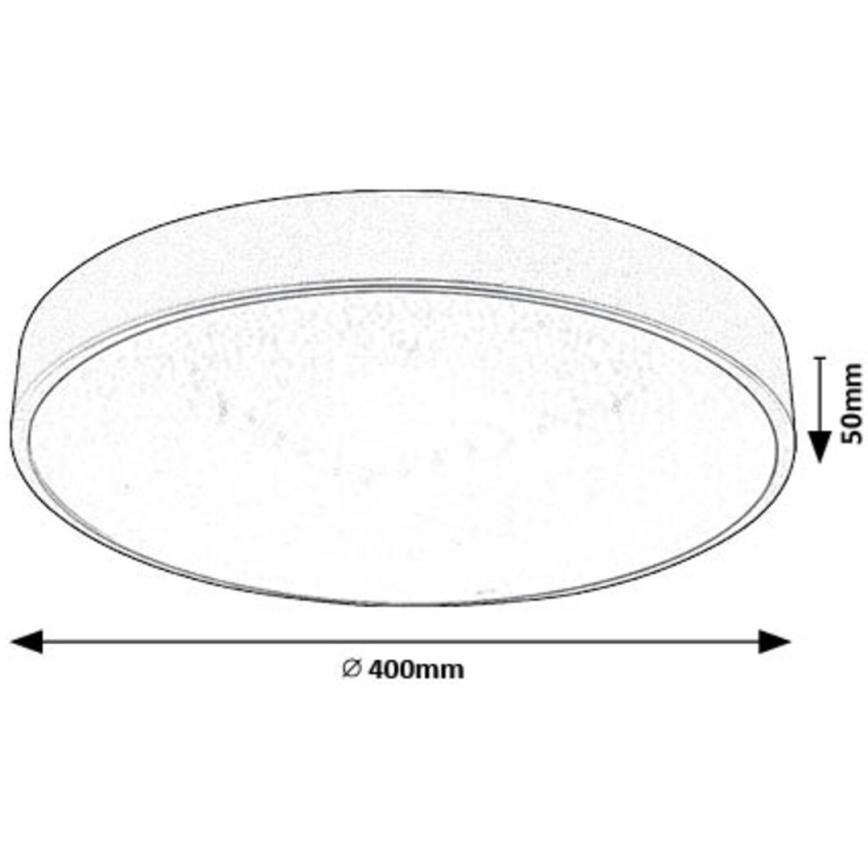 Rabalux - LED taklampa LED/24W/230V 4000K diameter 40 cm