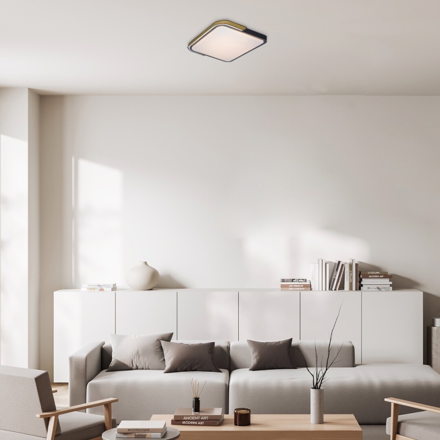 Rabalux - LED RGB dimbar taklampa LED/48W/230V 3000K/4000K/6500K Wi-Fi Tuya + fjärrkontroll