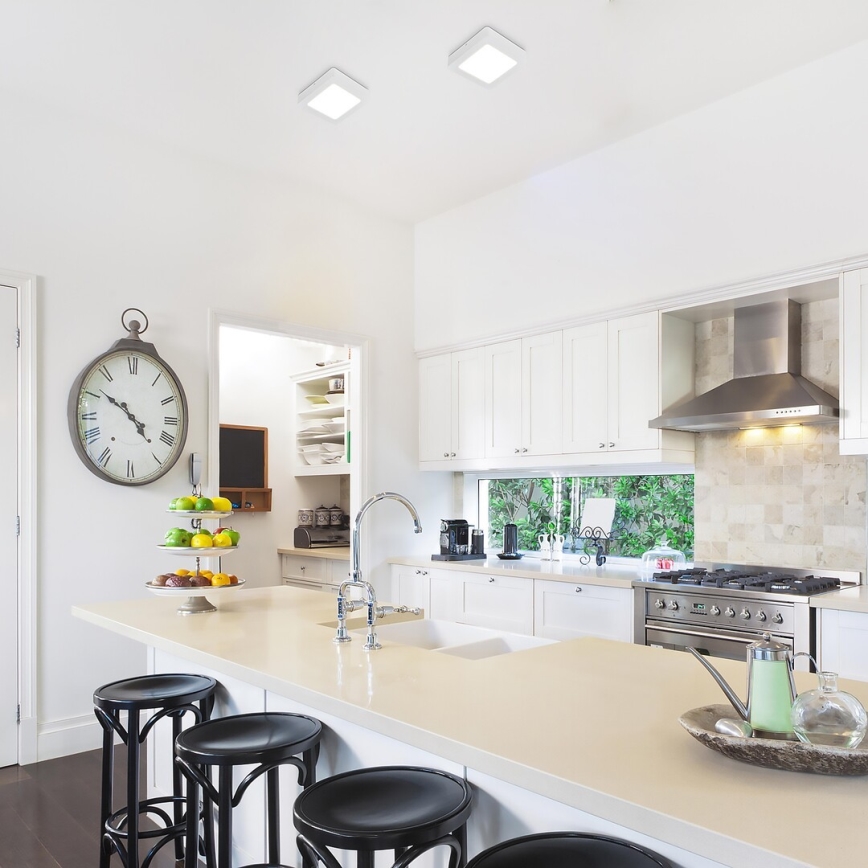 Rabalux - LED taklampa LED/7W/230V 3000K 12x12 cm vit
