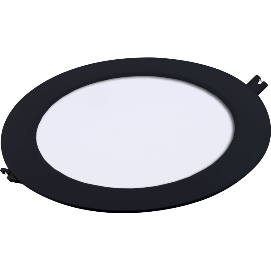 Rabalux - LED infälld belysning LED/18W/230V diameter 22 cm svart