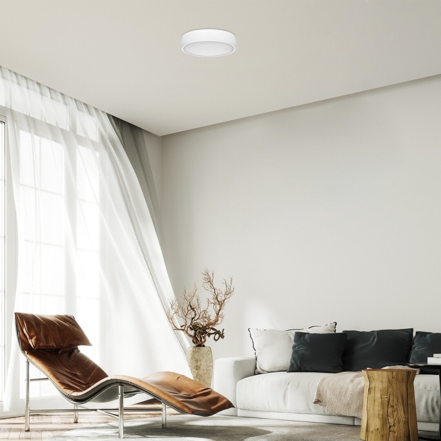 Rabalux - LED Taklampa LED/22W/230V 3000/4000/6000K Ø 21 cm vit