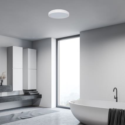 Rabalux - LED taklampa för badrum LED/18W/230V IP44 4000K diameter 25 cm vit