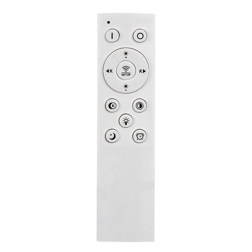 Rabalux - Dimmbar LED-taklampa LED/70W/230V 3000/4000/6000K svart + fjärrkontroll Ø 70 cm