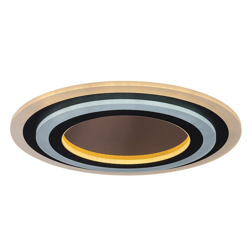 Rabalux - LED Dimbar taklampa LED/56W/230V 3000/4000/6000K matt krom/svart + fjärrkontroll