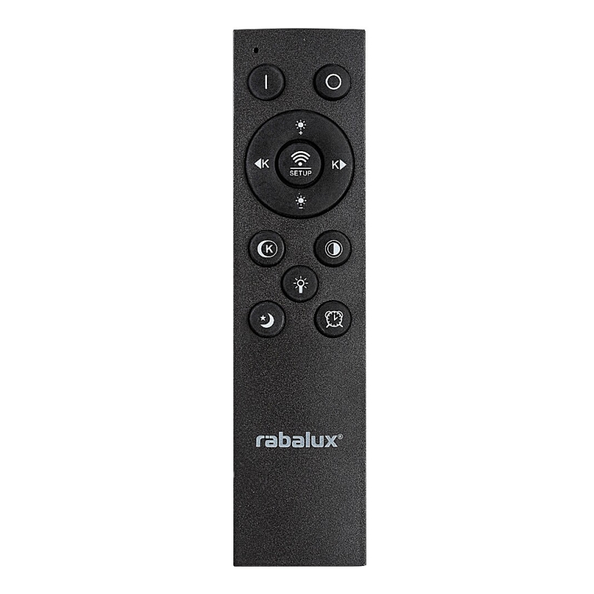Rabalux - LED Dimbar taklampa LED/56W/230V 3000/4000/6000K matt krom/svart + fjärrkontroll