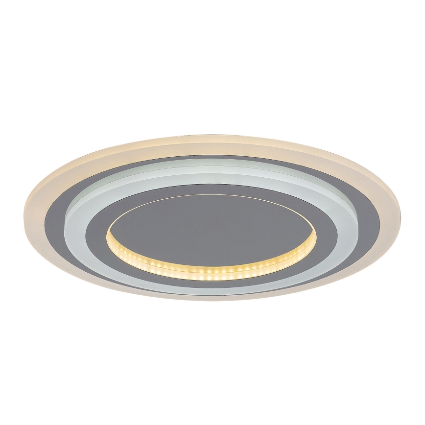Rabalux - LED Dimbar taklampa LED/56W/230V 3000/4000/6000K matt krom + fjärrkontroll