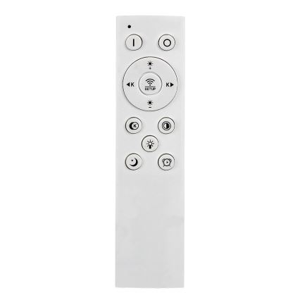 Rabalux - LED Dimbar taklampa LED/56W/230V 3000/4000/6000K matt krom + fjärrkontroll