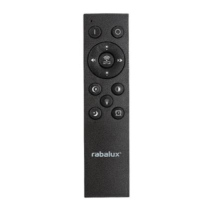 Rabalux - LED Dimbar taklampa LED/56W/230V 3000/4000/6000K svart + fjärrkontroll