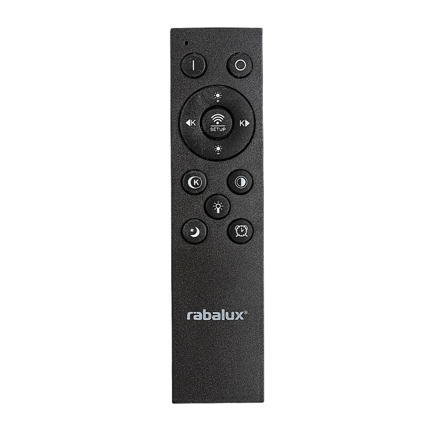 Rabalux - LED Dimbar taklampa LED/56W/230V 3000/4000/6000K svart + fjärrkontroll