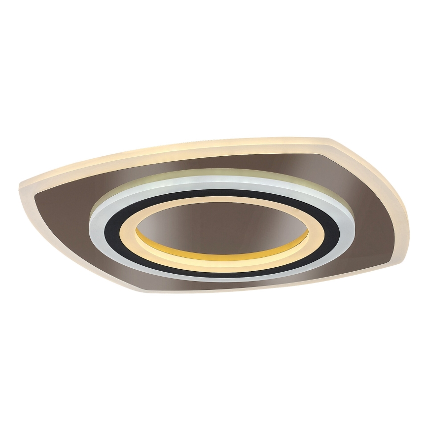 Rabalux - LED Dimbar taklampa LED/60W/230V 3000/4000/6000K matt krom/svart + fjärrkontroll