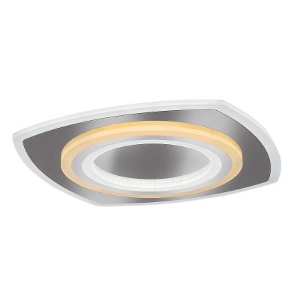 Rabalux - LED Dimbar taklampa LED/60W/230V 3000/4000/6000K matt krom + fjärrkontroll