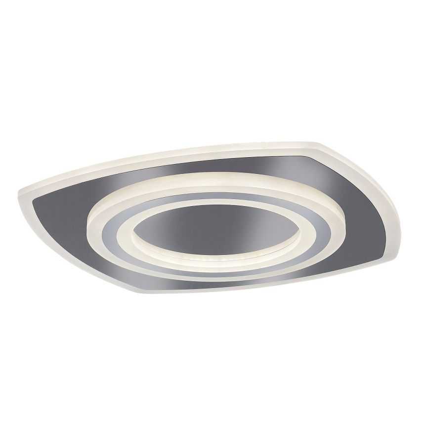 Rabalux - Dimbart LED-takarmatur LED/60W/230V 3000/4000/6000K matt krom + fjärrkontroll 48x48 cm