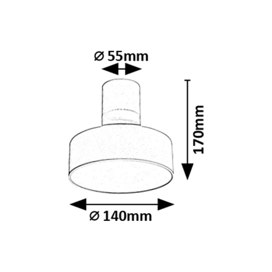Rabalux - LED taklampa LED/16W/230V 3000K vit