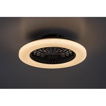 Rabalux - LED Dimbar taklampa med fläkt LED/48W/230V 3000-6500K + fjärrkontroll