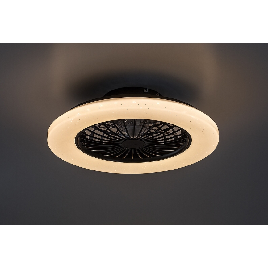 Rabalux - LED Dimbar taklampa med fläkt LED/48W/230V 3000-6500K + fjärrkontroll