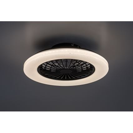 Rabalux - LED Dimbar taklampa med fläkt LED/48W/230V 3000-6500K + fjärrkontroll