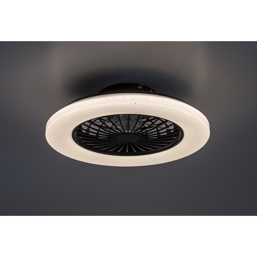 Rabalux - LED Dimbar taklampa med fläkt LED/48W/230V 3000-6500K + fjärrkontroll