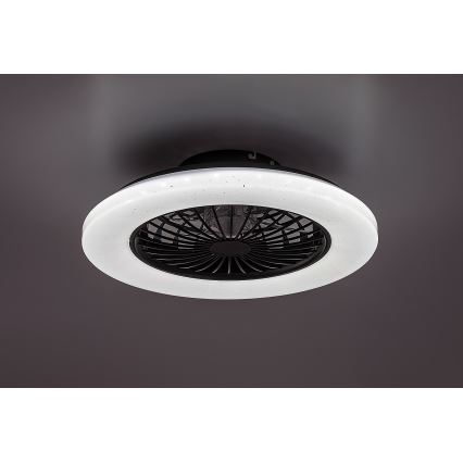 Rabalux - LED Dimbar taklampa med fläkt LED/48W/230V 3000-6500K + fjärrkontroll