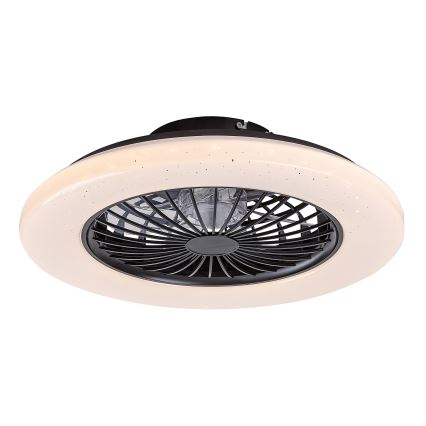 Rabalux - LED Dimbar taklampa med fläkt LED/48W/230V 3000-6500K + fjärrkontroll
