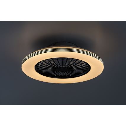 Rabalux - LED Dimbar taklampa med fläkt LED/48W/230V 3000-6500K + fjärrkontroll