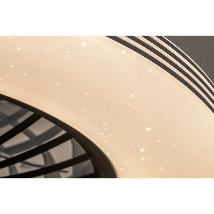 Rabalux - LED Dimbar taklampa med fläkt LED/48W/230V 3000-6500K + fjärrkontroll