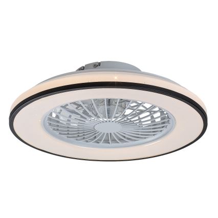 Rabalux - LED Dimbar taklampa med fläkt LED/48W/230V 3000-6500K + fjärrkontroll