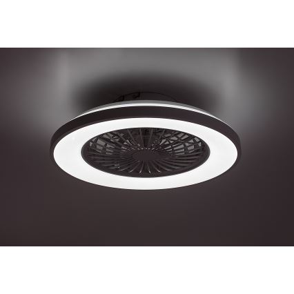Rabalux - LED Dimbar taklampa med fläkt LED/48W/230V 3000-6500K + fjärrkontroll