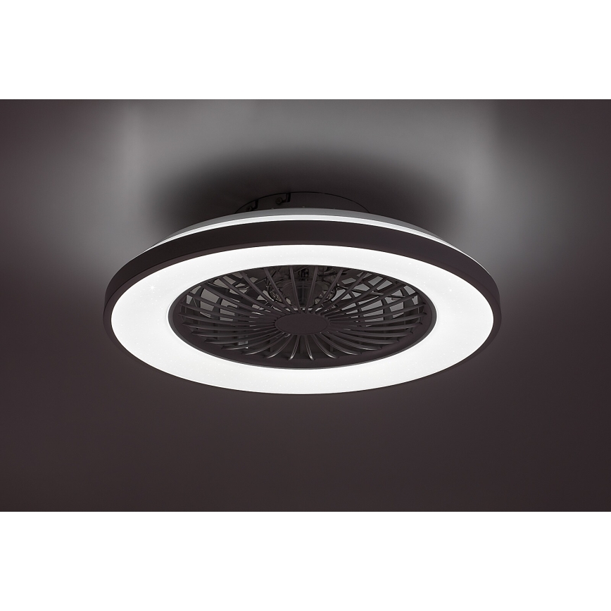 Rabalux - LED Dimbar taklampa med fläkt LED/48W/230V 3000-6500K + fjärrkontroll