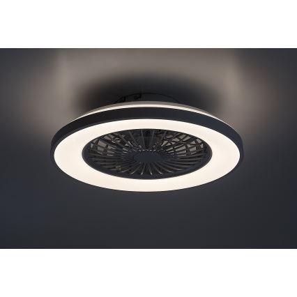 Rabalux - LED Dimbar taklampa med fläkt LED/48W/230V 3000-6500K + fjärrkontroll